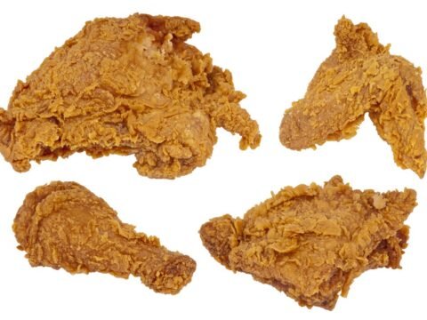Crispy fried chicken