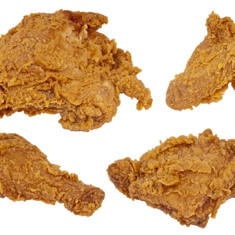 Crispy fried chicken