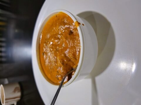Paneer Butter Masala in a rich tomato gravy